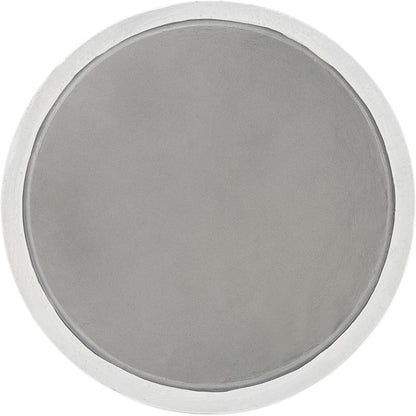 Acme Dylana Environmental Friendly Cement Concrete Accent Table in Natural Gray