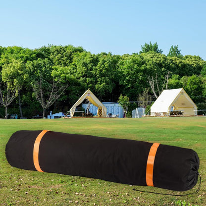 48" x 11" Large Camping Chair Storage Bag, 600D Oxford Cloth Chair Replacement Bag with Adjustable Shoulder Straps, Heavy Duty Carry Sack for Lawn Fishing Hammock Tent Yoga Mat