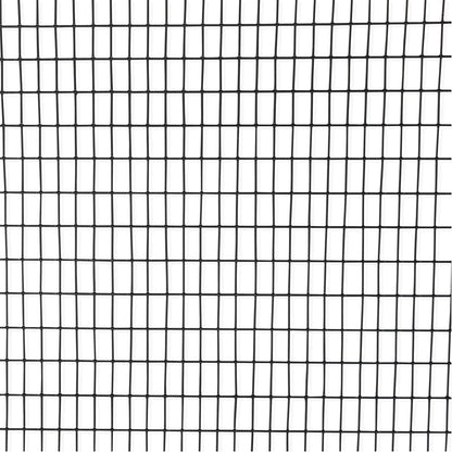 Fencer Wire 16 Gauge Black Vinyl Coated Welded Wire Mesh Size 0.5 inch by 1 inch (2 ft. x 100 ft.)