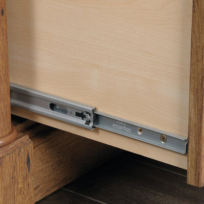 Sauder Palladia 2 Drawer File Cabinet, Lateral Filing Cabinets for Home Office, Hanging File Folders Organizer, Interlocking Drawers, in Vintage Oak Finish