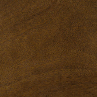 Roundhill Furniture Arnott Round Dining Table, Walnut Finish