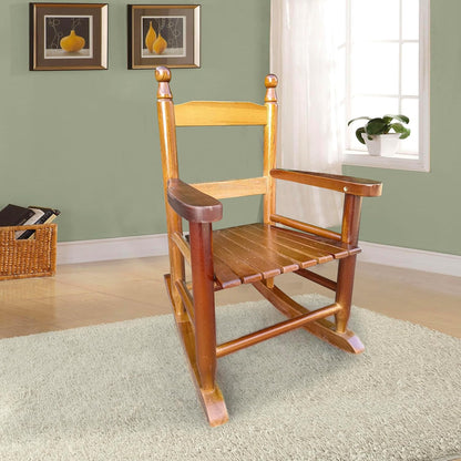 Small Rocking Oak Chair- Indoor or Outdoor