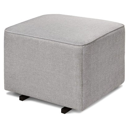 DaVinci Universal Gliding Ottoman in Misty Grey, Greenguard Gold & CertiPUR-US Certified